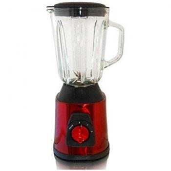 BATIDORA DE VASO DE CRISTAL, 500W., 1.5L, ROJO