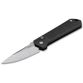 Cuchillo Automático Böker Plus Kihon con Acabado Stonewash AUS8