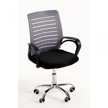 Silla de Escritorio Elegante y Cómoda Visi - Color Gris