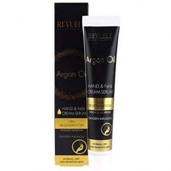 Revuele Oxygen Infusion, Cell Regeneration - Crema de aceite de argán para manos y uñas Para pieles normales, secas y sensibles.