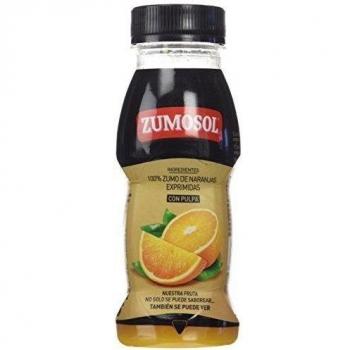 Zumosol Botella de Zumo Naranja con Pulpa - 200 ml