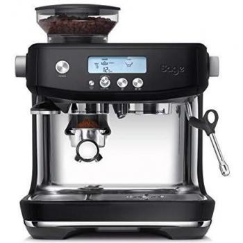 Máquina de Café Espresso Sage The Barista Pro con Molinillo y Espumador de Leche - Trufa Negra