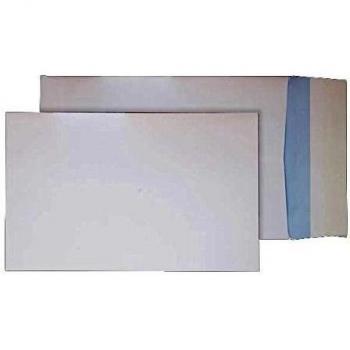 Purely Packaging 381x254x25mm Gusset Pocket Peel and Seal Envelope -White