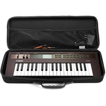 Funda PULSE Analógica para Yamaha Reface / Arturia KeyStep 37, Borsa DJ Negra
