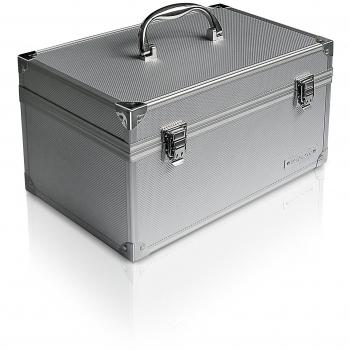 Raidsonic IB-AC626 - Caja para 9 Discos Duros, Plateado