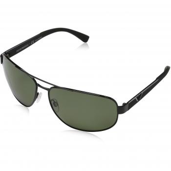 Emporio Armani Unisex's Earmani 2018 Sunglasses, Black 30149A, 64