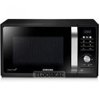 Microondas Samsung MG23F301TAK/ET con Grill 23L, 800W, Descongelación Rápida y 20 Modos de Cocción, Color Negro