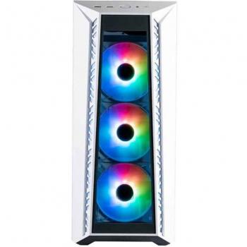 Cooler Master MasterBox 520 Midi Tower Cristal Templado ARGB USB 3.2 Blanca