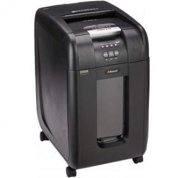 Destructor de papel Rexel Auto+ 300X con sistema de autoalimentación y corte en partículas