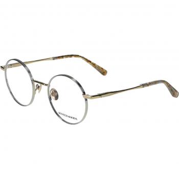 Scotch & Soda 1028 800 Armazones para Mujer Plateadas, Lentes Recetados Para Mujer Silver, Gafas Recetadas para Mujer Plateadas