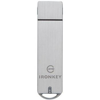 Kingston IronKey Basic S1000 - 32GB Encrypted USB Flash Drive - USB 3.0 - FIPS 140-2 Level 3