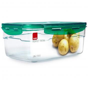 CONTENEDOR 3200ML. HERMETICO PARA ALIMENTO PERFECT TRITAN 27X20XH11CM.