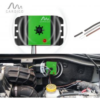 Gardigo Dispositivo para ahuyentar a las martas, se conecta a la batería del coche