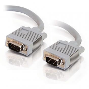 Cable VGA de 15 metros Premium de alta calidad - Conectores HD-15 (Macho) a HD-15 (Macho)