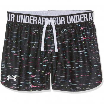 Under Armour Play Up Printed Short Pantalón Corto, Niñas, Negro