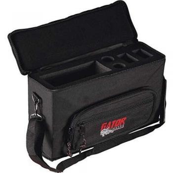 Gator GM-2W Deluxe Wireless Microphone Bag for 2 Systems