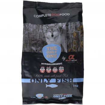 Alpha Spirit Only Fish - Pienso Hipoalergénico Completo para Perros Adultos, 3000 gr