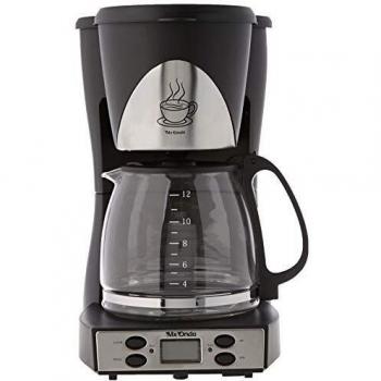 Mx Onda MX-CE2258 Cafetera de Goteo con Temporizador, 1000 W, 1.5 litros, Negro