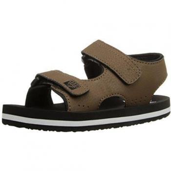 Reef Grom Stomper, Zapatos de Primeros Pasos para Bebés, Negro