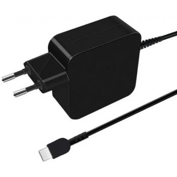 Cargador Nano USB-C 45W con Tecnología GaN - Adaptador de Corriente para PC/Servidor, Color Negro
