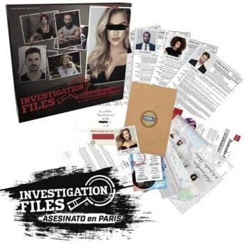 Goliath Juego Investigation Files: Asesinato en Paris. Un Juego de resolución Criminal (31290