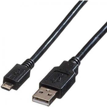 CABLE USB B M NEGRO ROLINE