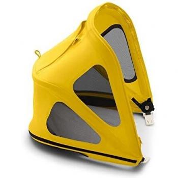 Capota Bugaboo Bee ventilada, extensible para una protección adicional y una protección solar óptima