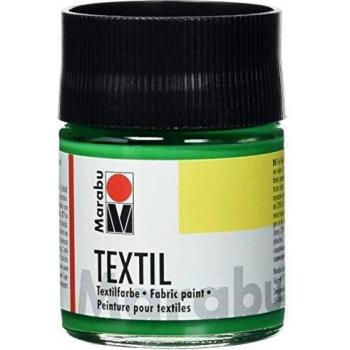 Pintura Textil Marabu Verde Claro 062, 50 ml en Vaso