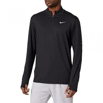 Nike Dri-Fit Element Half-Zip Running Top Men - Black - Size: Medium - Sweatshirt