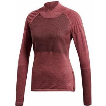 adidas Ultra Crew W Long-Sleeved Shirt, Mujer, Trace Maroon f18, XS