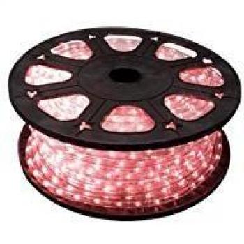 Manguera de Luz LED Roja - 45 m - 36 LEDs/metro - Interior y Exterior