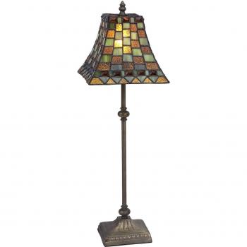 Lámpara de mesa Viro Iluminación Zinc 60 W 20 x 60 x 20 cm