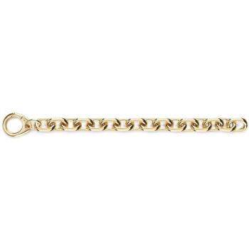 Pulsera Guess The Chain JUBB02126JWYGS de Acero Inoxidable Dorado con Eslabones Grandes para Mujer