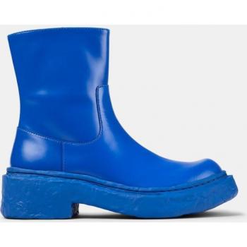 Camperlab Unisex Low-Cut Leather Ankle Boots - Blue, Size 44