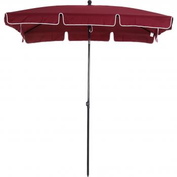 Sombrilla reclinable de poliéster, aluminio y hierro 200x125x235cm