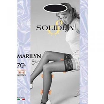 Medias Compresivas Solidea Marilyn 70 Semi-Translúcidas 18/15 mmHg Color Camel Talla 4XL