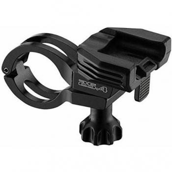 Lezyne Lampe LED-Halterung CNC ALU - Montura para cámara deportiva, color negro, talla standard