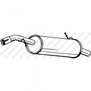 Bosal 190-053 End Silencer