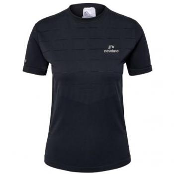 Newline Riverside Seamless Black Running T-Shirt for Women - Size XS