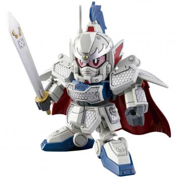 Modelo de plástico SD Gundam BB Senshi No.406 Gongsun Gan Easy Eight & Cuatro Tanques Demoníacos Color-codificados