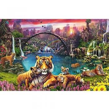 Puzzle Ravensburger Tigers in the Lagoon 3000 Piezas