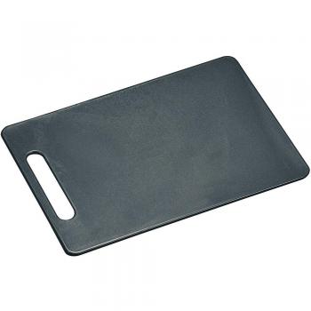 Kesper 30474 tabla de cortar antideslizante plástico gris 29 x 19,5 x 0,5 cm