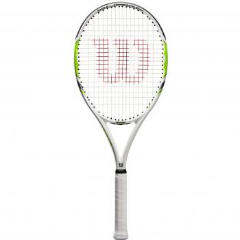 Wilson Surge 100, Raqueta de Tenis Unisex adulto, Blanco, Blanca