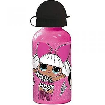 Botella de Aluminio 400 Ml LOL Sorpresa Rock On