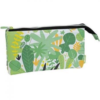 Portatodo 5 compartimentos Hide & Seek, verde