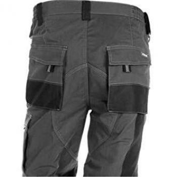 Juba - Pantalon multibolsillos algodón poliester gris negro talla -m