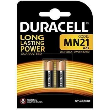 Batería Alcalina Duracell 12V MN21 - Pack de 2 Unidades