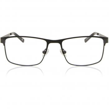 Gafas Anti-Azules Rectangulares Montura Completa Metálica Negras para Hombre - SmartBuy Collection