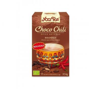 Yogi Tea Infusión de Hierbas Choco Chili - 17 bolsitas