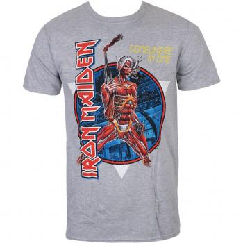 Iron Maiden Somewhere In Time Men's Metal T-Shirt - ROCK OFF L